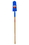 Seymour 49336 Drain Spade Shovel, 14 Gauge Sharpshooter, 14" / Forward Turned Step with Closed Back, Solid Steel Rivet, 48" Precision Lathe Turned Handle, Steel D Grip, Price/Each