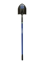 Seymour 49455 Irrigation Shovel, 16 Gauge, Forward Turned Step, Fiberglass Insert & PermaGrip, 48