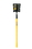 Toolite 49542 Square Point Shovel, 14 Gauge #2 / 9.5" x 11.5" , Forward Turned Step Perforated, Solid Steel Rivet, 48" Polymer Jacket with Fiberglass Core Handle, Price/Each