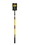 Structron 49553 Garden Spade Shovel, 14 Gauge / 7" x 12" , Forward Turned Step, PowerCore & PermaGrip, 48" Premium Fiberglass, ProGrip, Price/Each