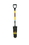 Structron 49559 Drain Spade Shovel, 14 Gauge, 16" / Forward Turned Step, PowerCore & PermaGrip, 29" Premium Fiberglass, Poly D Grip, Price/Each