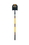 Structron 49588 Caprock Shovel, 10 Gauge, PowerCore & PermaGrip, 50" Premium Solid Fiberglass Full Length Handle, ProGrip, Price/Each