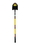 Structron 49599 Round Point Shovel, 14 Gauge #2 / 9.5" x 11.5" , Forward Turned Step with Closed Back, PowerCore & PermaGrip, 48" Premium Fiberglass Core, ProGrip, Price/Each
