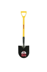 Kenyon 49692 Caprock Shovel, Forged, Power Collar & Solid Steel Rivet, 29" Polymer with Fiberglass Core, Poly D Grip