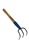 Seymour 60721 Cultivator, Forged 2.5" Head, Ferrule, 15" Hardwood with Leather Thong, Price/Each