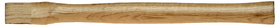 Link Handles 65760 18" Engineer's Or Blacksmith's Hammer Handle, Oval Eye, For 3-1/2 Lb. Plus, Good-Quality American Hickory, Wax Finish, Homeowner Grade