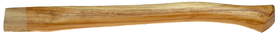 Link Handles 65905 18" Curved California Framing Hammer Handle, For 25 Oz. Hammers, Better-Quality American Hickory, Clear Lacquer, Fire Finish, Contractor Grade