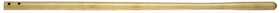 Link Handles 66753 48" Round Eye Handle For Posthole Diggers, Drilled, Best-Quality American Ash, Clear Lacquer Finish, Industrial Grade
