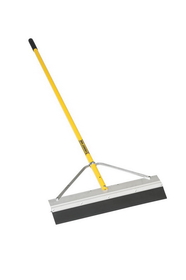 Midwest Rake 76063 Seal Coat Squeegee, 36" Round Edge Non-Tapered, Wrap-Around Bracing, 66" Powder-Coated Aluminum, Cushion Grip