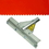 Midwest Rake 78323 24" Complete Application Squeegee with 3/16" Notch Red Rubber Blade, THA, Price/Each