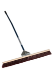 Seymour 82936 General Purpose Broom, 36" Heavy-Duty Bristles, Gusset Bracing, 60" Ergonomic Powder- Coated Aluminum, Cushion Grip