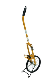 Kenyon 85714 Measuring Wheel, 4' Circumference, Up to 99,999 Ft., Foldable Steel with Kickstand, Hanging Tip