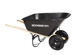 Seymour 85765 10 Cu. Ft., Front Tray & Cross Braces, Hardwood, Dual 16" 2-Ply with Ball Bearings