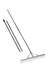 Seymour 96022 Roof Rake, 24" Aluminum Blade, "Push-Pull" Bracing, 16' 3-Section Aluminum, Cushion Grip