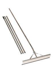 Seymour 96721 Roof Rake, 24" Aluminum Blade, "Push-Pull" Bracing, 21' 4-Section Aluminum, Cushion Grip