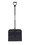 Seymour 96806 Snow Shovel, 16.5" Poly, Two Screws, 30" Vinyl Coated Steel, Poly D Grip, Price/Each