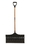 Seymour 96818 Snow Pusher, 24" Polycarbonate, Two Hex-Screws in Braced Socket, 44" Precision Lathe Turned Hardwood, Poly D Grip, Price/Each