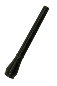 Roosebeck BGRM-B Roosebeck Full Size Plastic Mouthpiece for Blow Pipe - Black