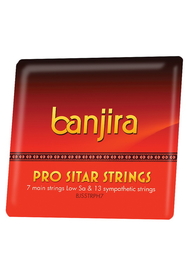 Banjira BJSSTRPH7 banjira Pro 7-String Sitar String Set - Heavy