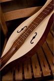 Roosebeck DMCRT5 Roosebeck Mountain Dulcimer 5-String Cutaway Upper Bout F-Holes Scrolled Pegbox