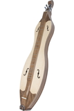 Roosebeck DMGWS4 Roosebeck Grace Mountain Dulcimer 4-String Vaulted Fretboard Spruce F-Holes - Walnut