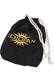 Idiopan DP06DBB Idiopan 6-Inch Drawstring Bag - Black