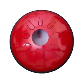 Idiopan DPD12-08S2-CHA Domina 12-Inch Tunable Steel Tongue Drum - Cherry