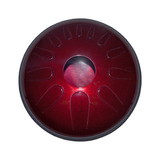 Idiopan Domina Pro 12-Inch 12-Note Tunable Steel Tongue Drum - Ruby Red