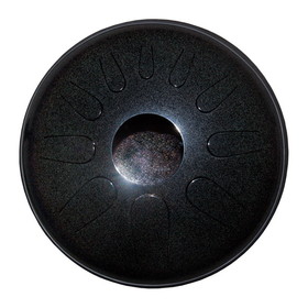 Idiopan Dominus 14-Inch Tunable Steel Tongue Drum - Dark Agate