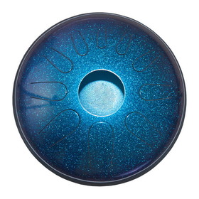 Idiopan Dominus 14-Inch Tunable Steel Tongue Drum - Sapphire Blue