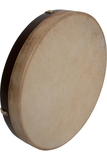 DOBANI FD12 DOBANI Pretuned Goatskin Head Wood Frame Drum w/ Beater 12