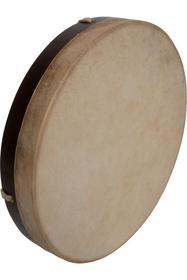 DOBANI FD12 DOBANI Pretuned Goatskin Head Wood Frame Drum w/ Beater 12"x2"