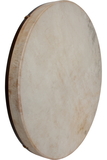 DOBANI FD22 DOBANI Pretuned Goatskin Head Wood Frame Drum w/ Beater 22