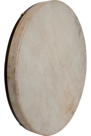 DOBANI FD22 DOBANI Pretuned Goatskin Head Wood Frame Drum w/ Beater 22"x2"