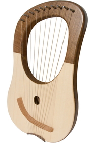 Mid-East HLWT Mid-East Lyre Harp 10-String - Walnut