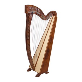 Roosebeck HMGAC-K  Meghan Harp 36-String Chelby Levers Sheesham Knotwork