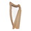 Roosebeck Pixie Harp 19-String Chelby Levers Lacewood Natural