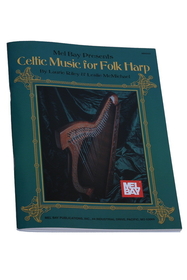 Mel Bay LHPC Mel Bay's Celtic Music for Folk Harp Book by Riley & McMichael