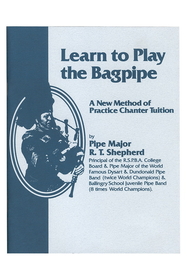 Roosebeck LRSB Learn to Play the Bagpipe Book by R T Shepherd