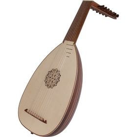 Roosebeck LT8DRSN Roosebeck Deluxe 8-Course Lute Sheesham & Canadian Spruce