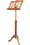 Roosebeck MSTDRC Roosebeck Single Tray Spiral Red Cedar Music Stand