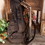 Mid-East Arabic Electric Frame Oud with Pegs - Lacewood - Black