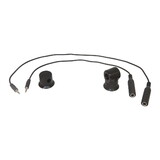 Ensoul PPG2SP Suction Pan Pickup G2, 12 & 18 Cables With 1/4 Female Jacks And A Suction Mount