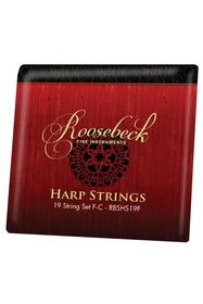 Roosebeck RBSHS19F Roosebeck Harp 19-String Set F - C