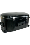 Banjira TBHCW banjira Wheeled Fiberglass Case for Tabla Set - Black