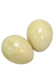 DOBANI WESN DOBANI Wooden Egg Shakers - Pair - Natural