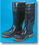 Mutual Industries 16" PVC Sock Boot Black, Price/pair