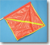 Mutual Industries Reflective Hwy Safety Flag