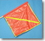 Mutual Industries Reflective Hwy Safety Flag, Price/each