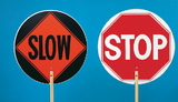 Mutual Industries Stop/Slow Paddle